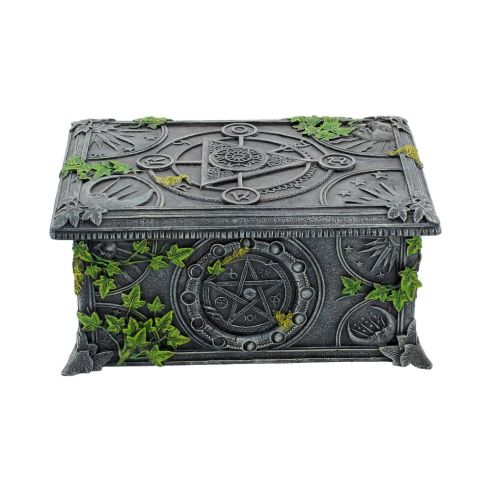 Wiccan Pentagram Tarot Box 17.5cm Witchcraft & Wiccan De retour en stock
