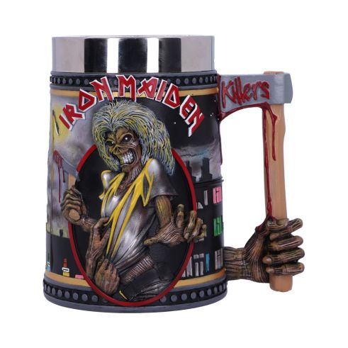Iron Maiden Killers Tankard 15.5cm Band Licenses De retour en stock