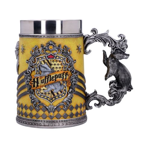 Harry Potter Hufflepuff Collectible Tankard 15.5cm Fantasy Gifts Under £100