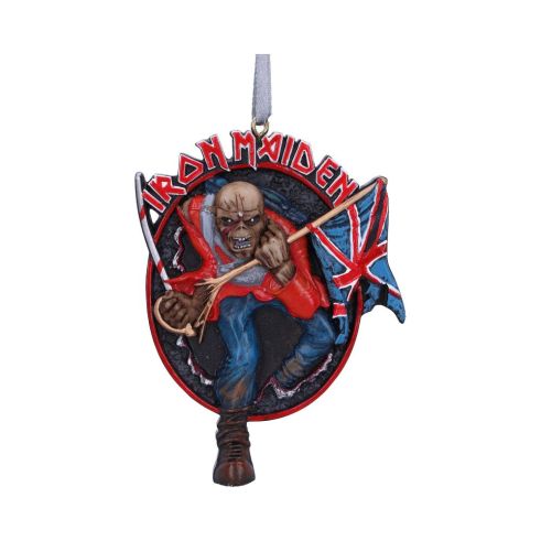 Iron Maiden The Trooper Hanging Ornament 8.5cm Band Licenses Christmas Product Guide