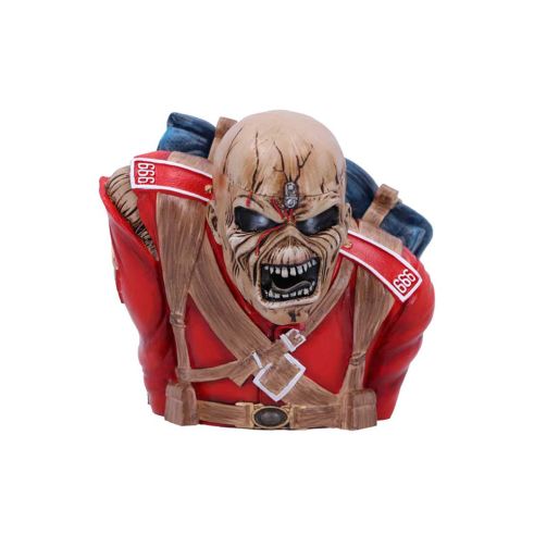 Iron Maiden The Trooper Bust Box (Small) 12cm Band Licenses De retour en stock