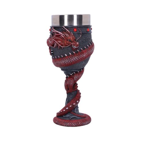 Dragon Coil Goblet Red 20cm Dragons Year Of The Dragon