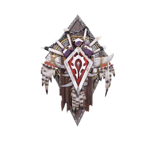 World of Warcraft Horde Wall Plaque 30cm Gaming Pré-commander