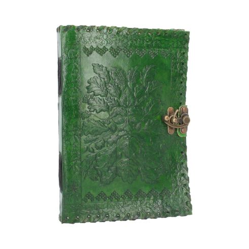 Greenman Leather Journal & Lock 25 x 18cm Tree Spirits Out Of Stock