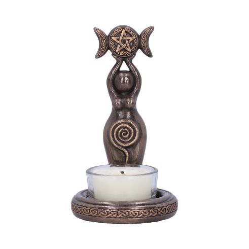 Triple Goddess Tea Light 12cm Maiden, Mother, Crone Gifts Under £100