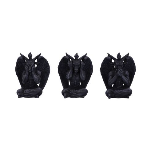 Three Wise Baphomet 10.2cm Baphomet Gothic Product Guide