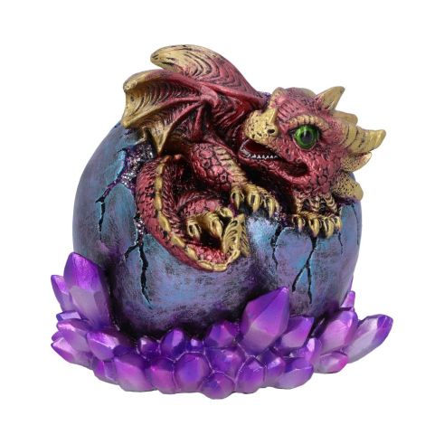 Crimson Hatchling Glow 12.5cm Dragons Figurines de dragons
