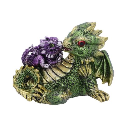 Dragonling Rest (Green) 11.3cm Dragons Figurines de dragons