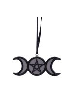 Triple Moon Magic Hanging Ornament 7.5cm Witchcraft & Wiccan Last Chance to Buy