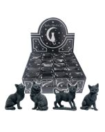 Lucky Black Cats 9cm (Display of 24) Cats De retour en stock