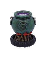 Emerald Cauldron Backflow Incense Burner 7.3cm Witchcraft & Wiccan Spiritual Product Guide
